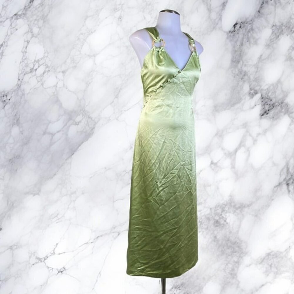 Song Of Style Emma Dress - Pistachio Green View 4